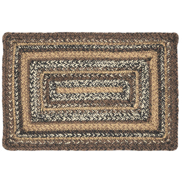 Espresso Jute Braided Rect Placemat 12